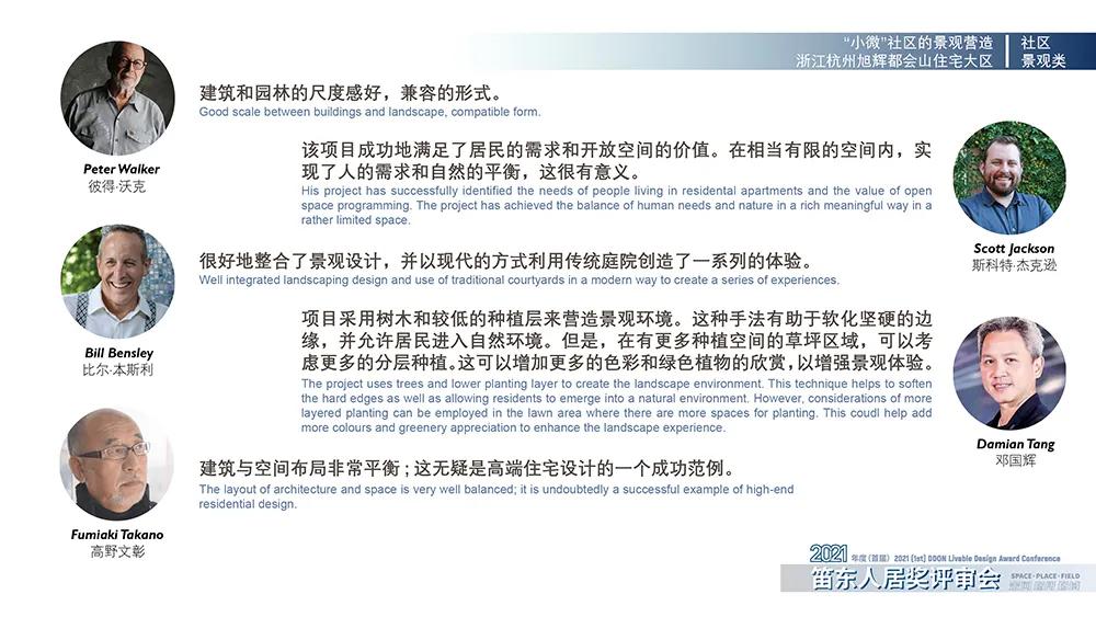 空间场所场域|2021年度（首届）“笛东人居奖”获奖作品评审点评