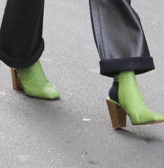 百里挑一冬天穿什么鞋,百里挑一穿长靴