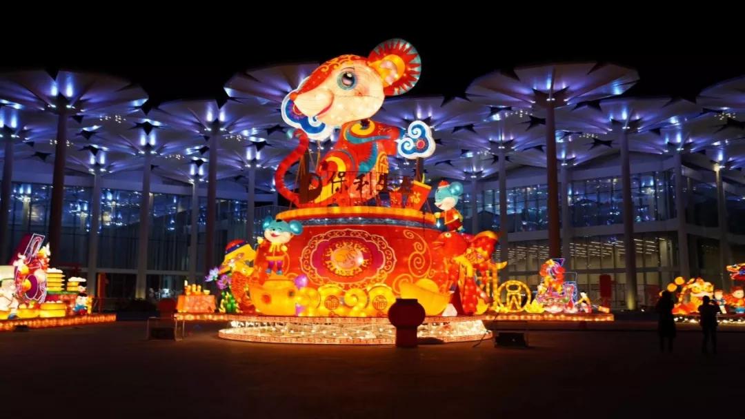 70000㎡！北京最美灯海就在这里了！万盏华灯绽放，开启一年好彩头~