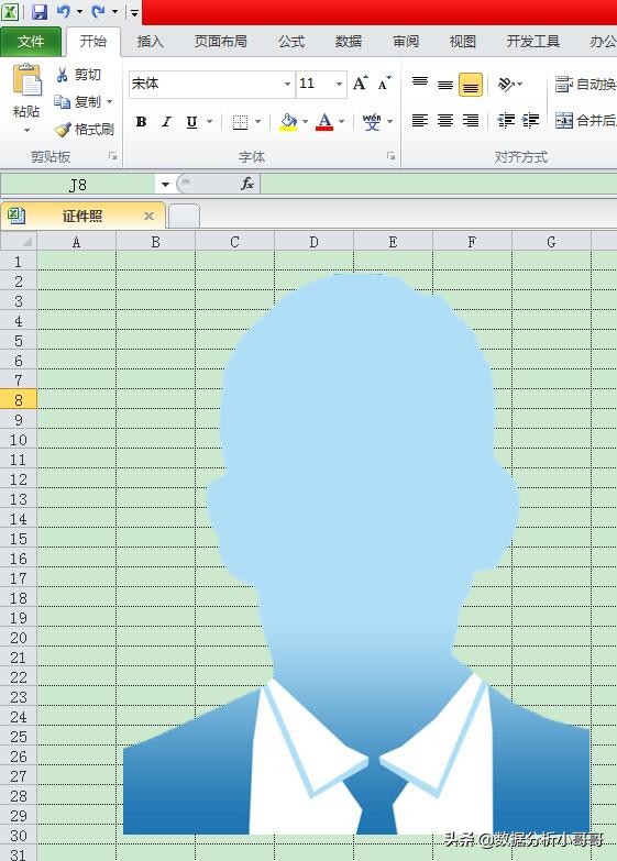 2003款excel能更换证件照底色吗,excel换背景图ps