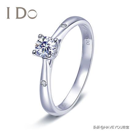 18kido钻戒图片及价格表,女朋友想要一个戒指