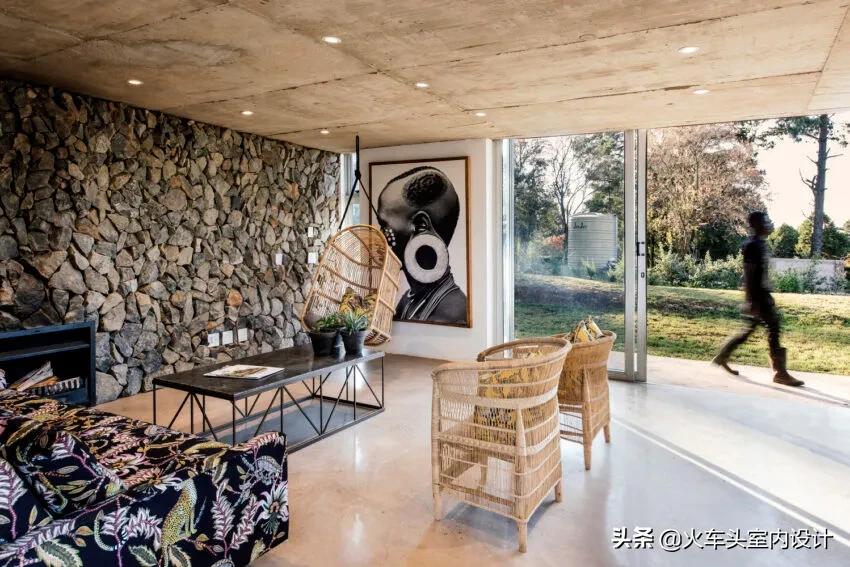 383㎡现代风度假屋，用混凝土打造自然野性之美