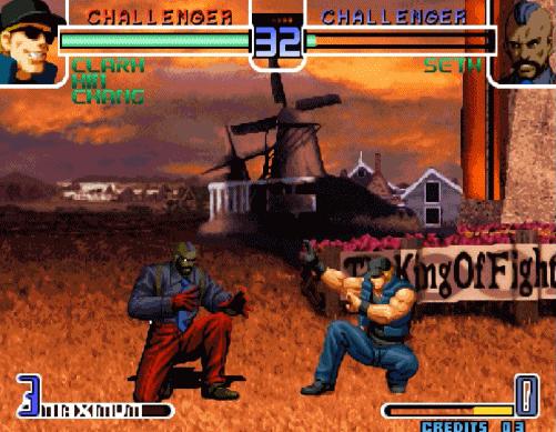 拳皇克拉克招式原型,克拉克历代拳皇必杀技