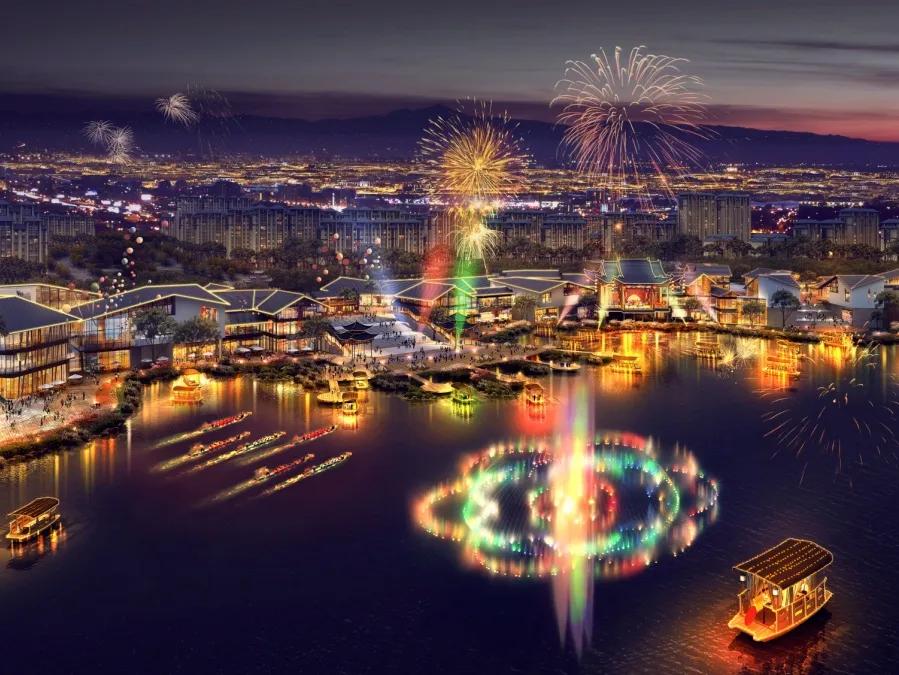 上千架无人机秀涪陵视觉震撼全场,内江800台无人机灯光秀