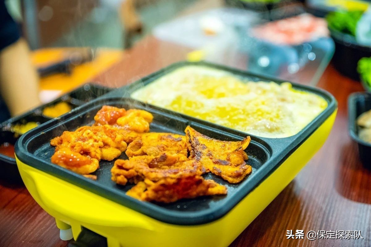 新市区烤涮一体火锅,保定烤涮一体自助小火锅