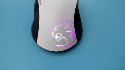 冰豹鼠标老是按到dpi,游戏电竞鼠标推荐酷炫rgb冰蓝