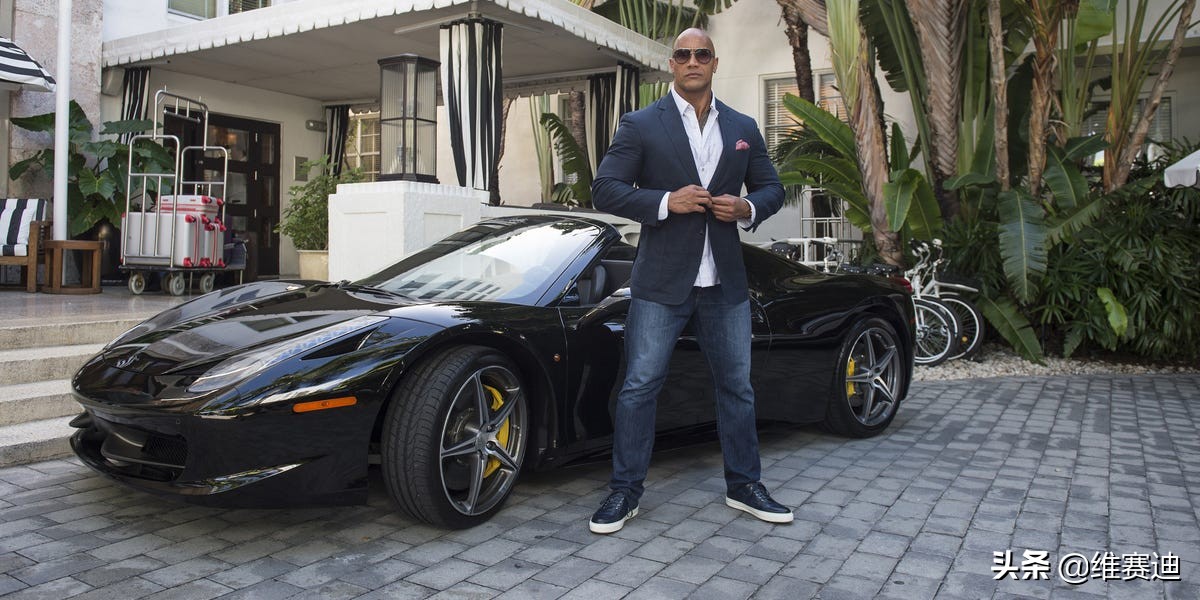 巨石强森和范迪塞尔一模一样,巨石强森大还是范迪塞尔大