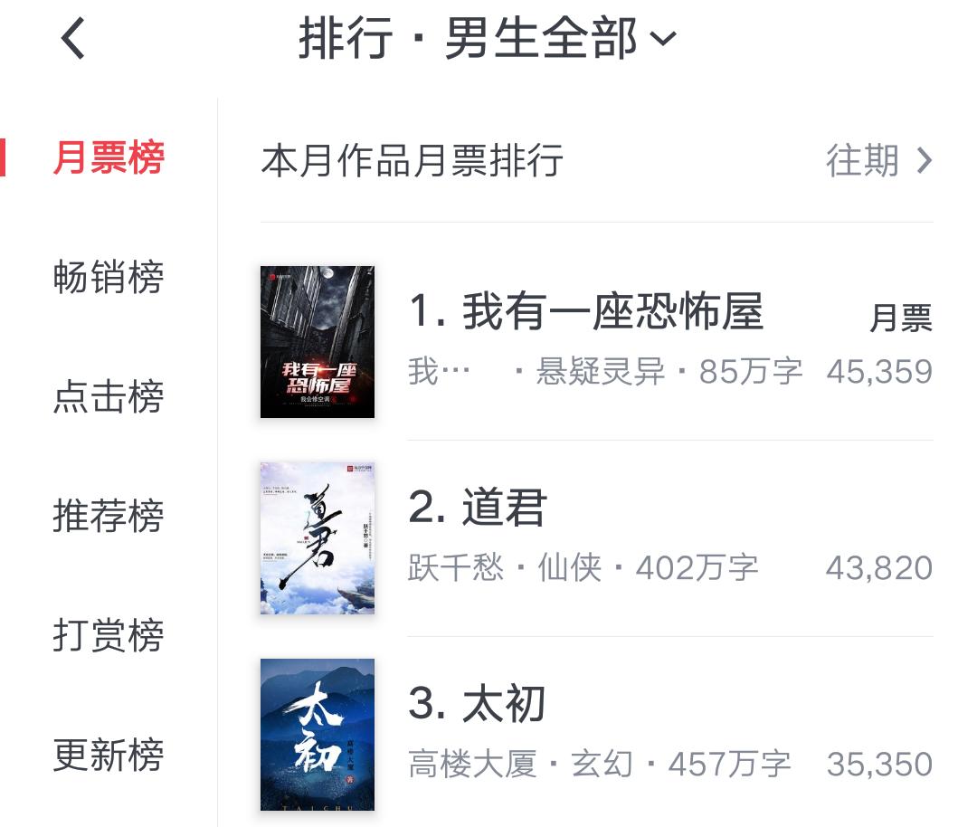 《道君》争榜：红尘过往，跃千愁也该坐一坐第一的宝座了！