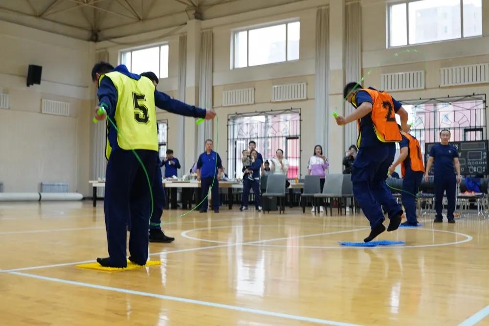 消防大队举办消防运动会,消防志愿活动火焰蓝