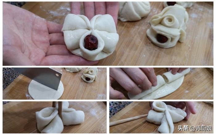 快过年了，教你做这4种枣花馍，做法简单，寓意吉祥，好看更好吃