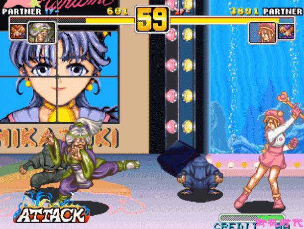 豪血寺一族4代全人物必杀技,经典怀旧游戏豪血寺一族预告视频