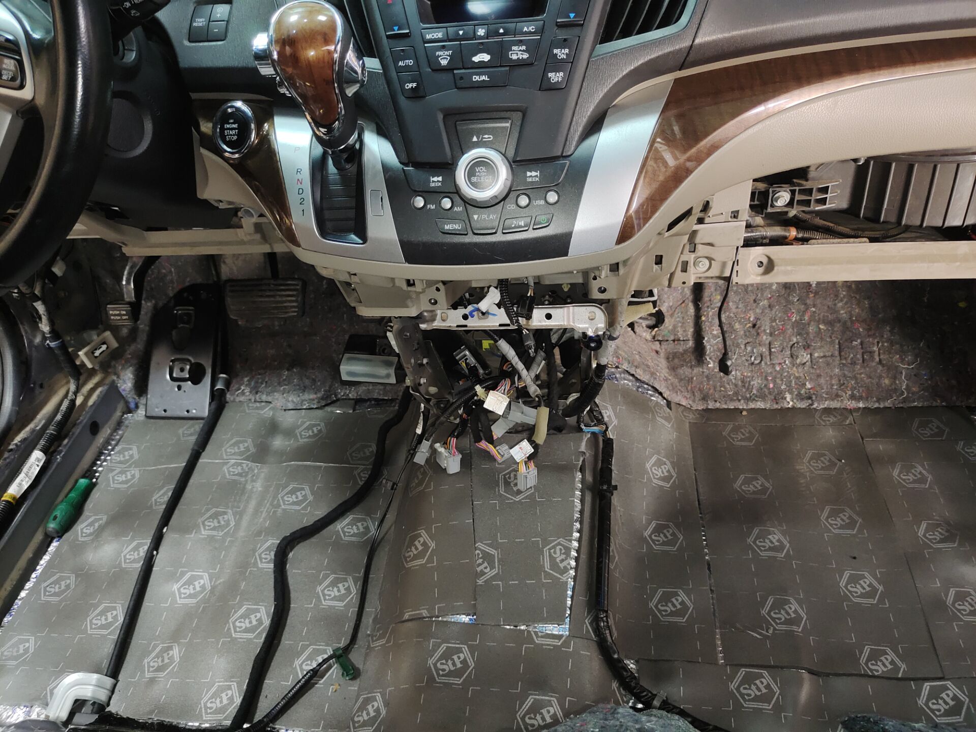 本田奥德赛胎噪隔音方案,本田奥德赛混动cvt隔音