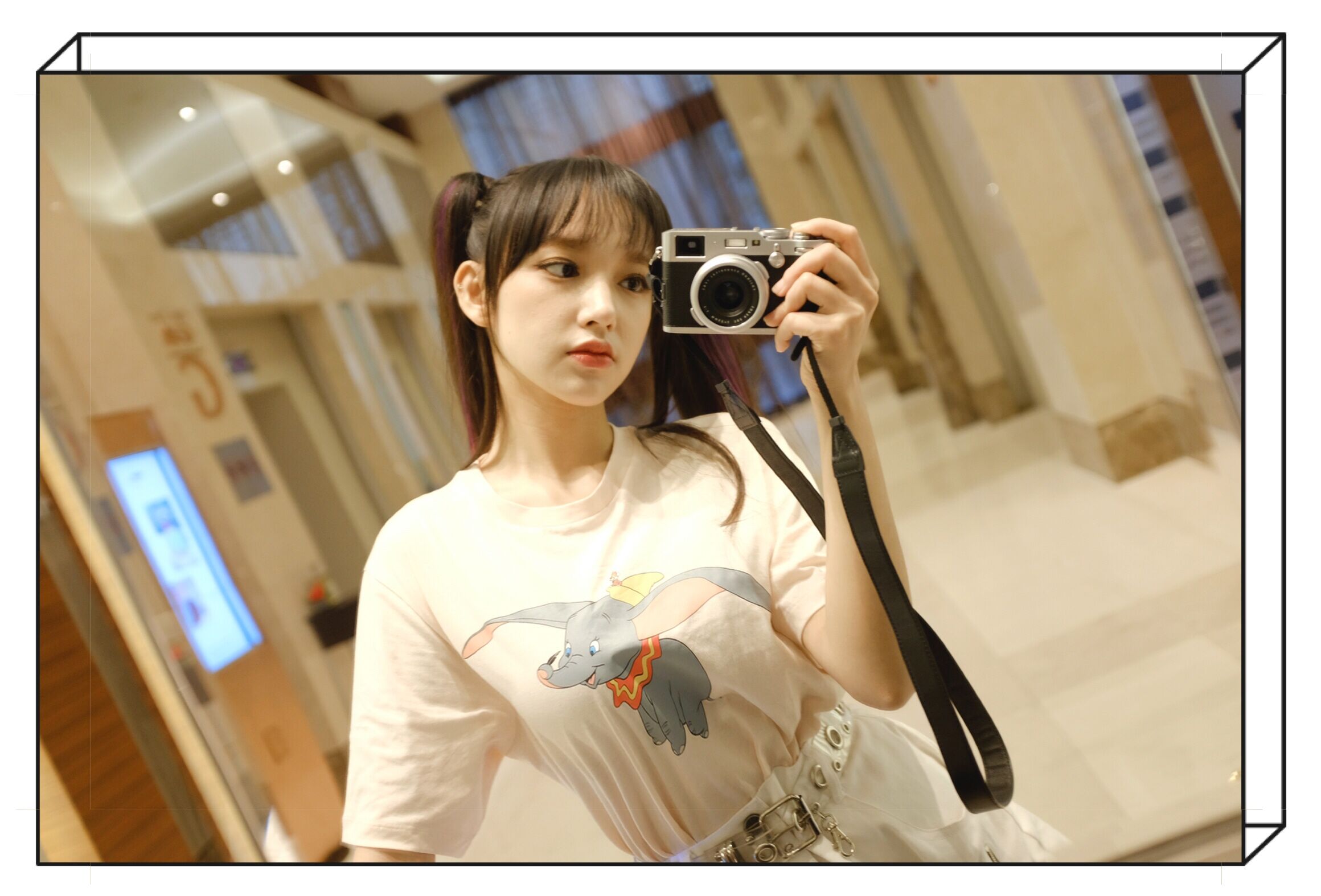 程潇高黑双马尾照片,程潇满满的少年感