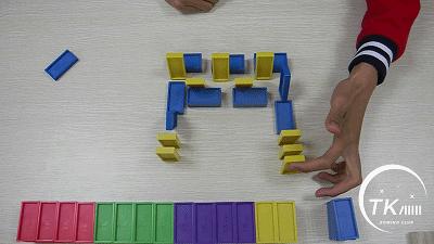 100种多米诺摆法图解,多米诺金字塔摆法图解