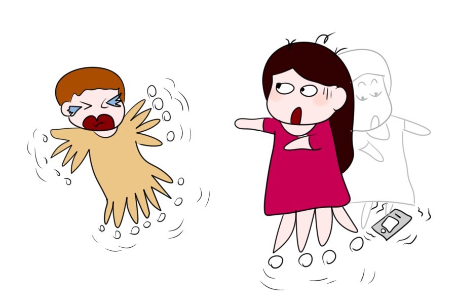 “你可以做这个呀，边奶孩子边轻松赚钱”“滚！犊！子！”