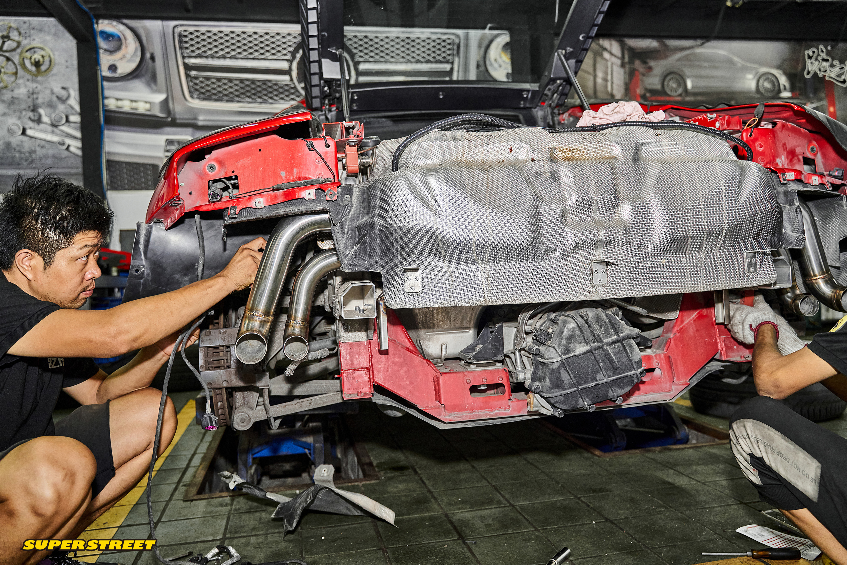 奥迪r8改装最佳效果,奥迪r8改全段排气声浪