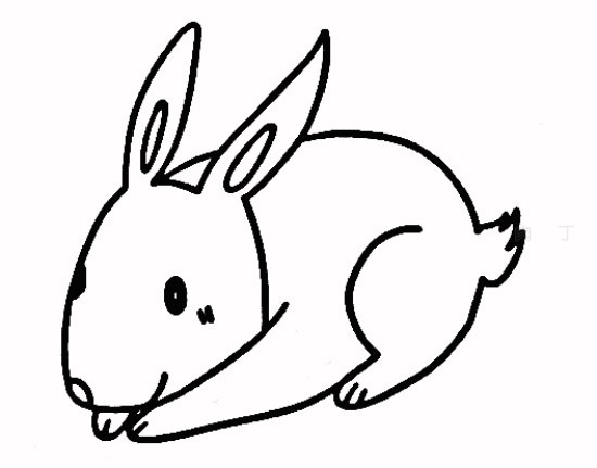 兔子最简单又好看简笔画,兔子简笔画怎么画最简单最漂亮