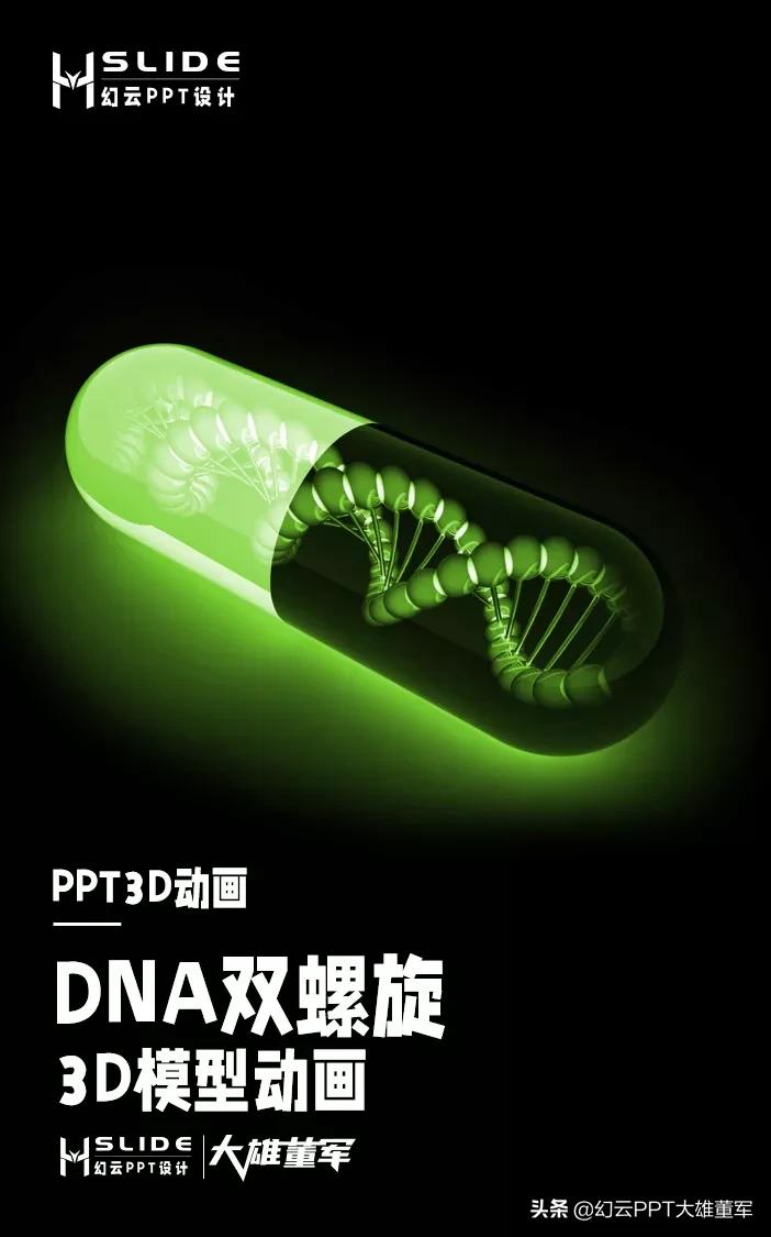 ppt如何制作3d地球旋转动画,ppt中dna双螺旋怎么画