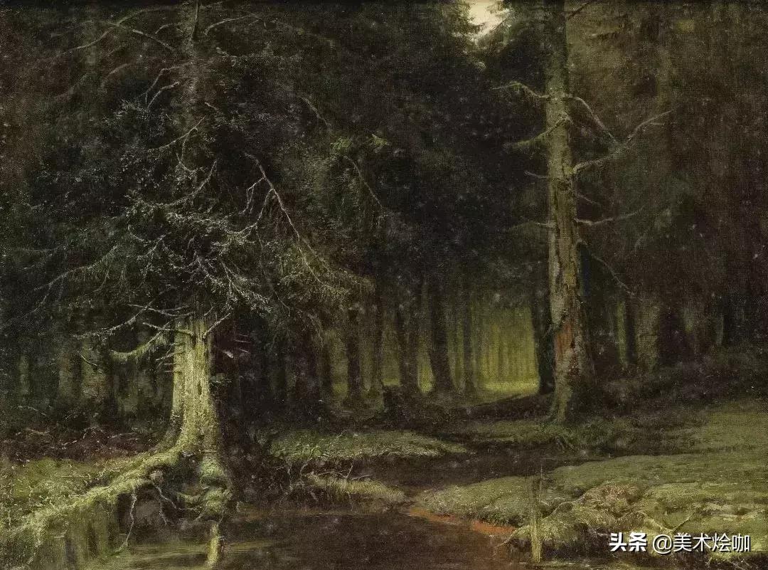 俄罗斯画家的风景油画,俄罗斯画家的油画艺术美到极致
