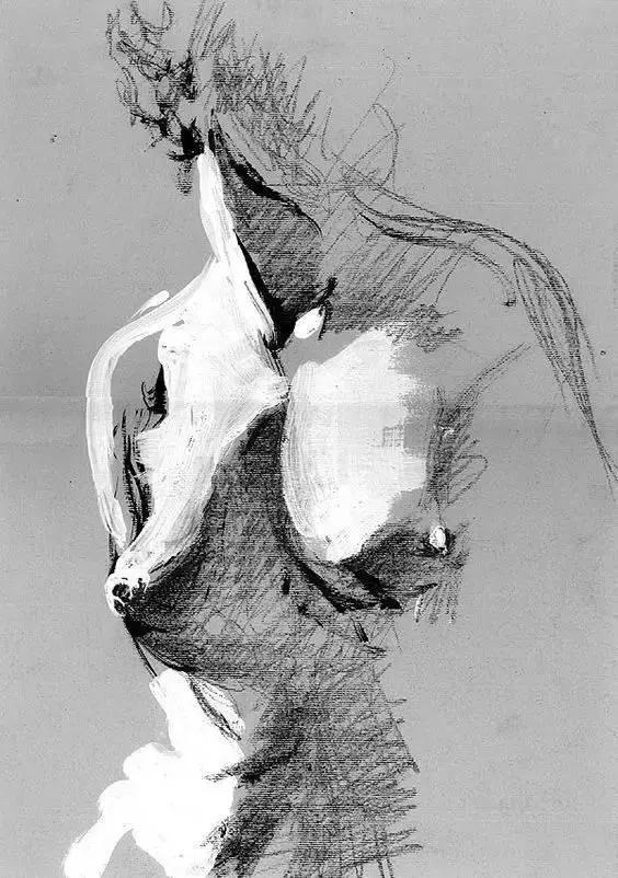 素描画得最好的画家,画家画的各种素描与画像太像了