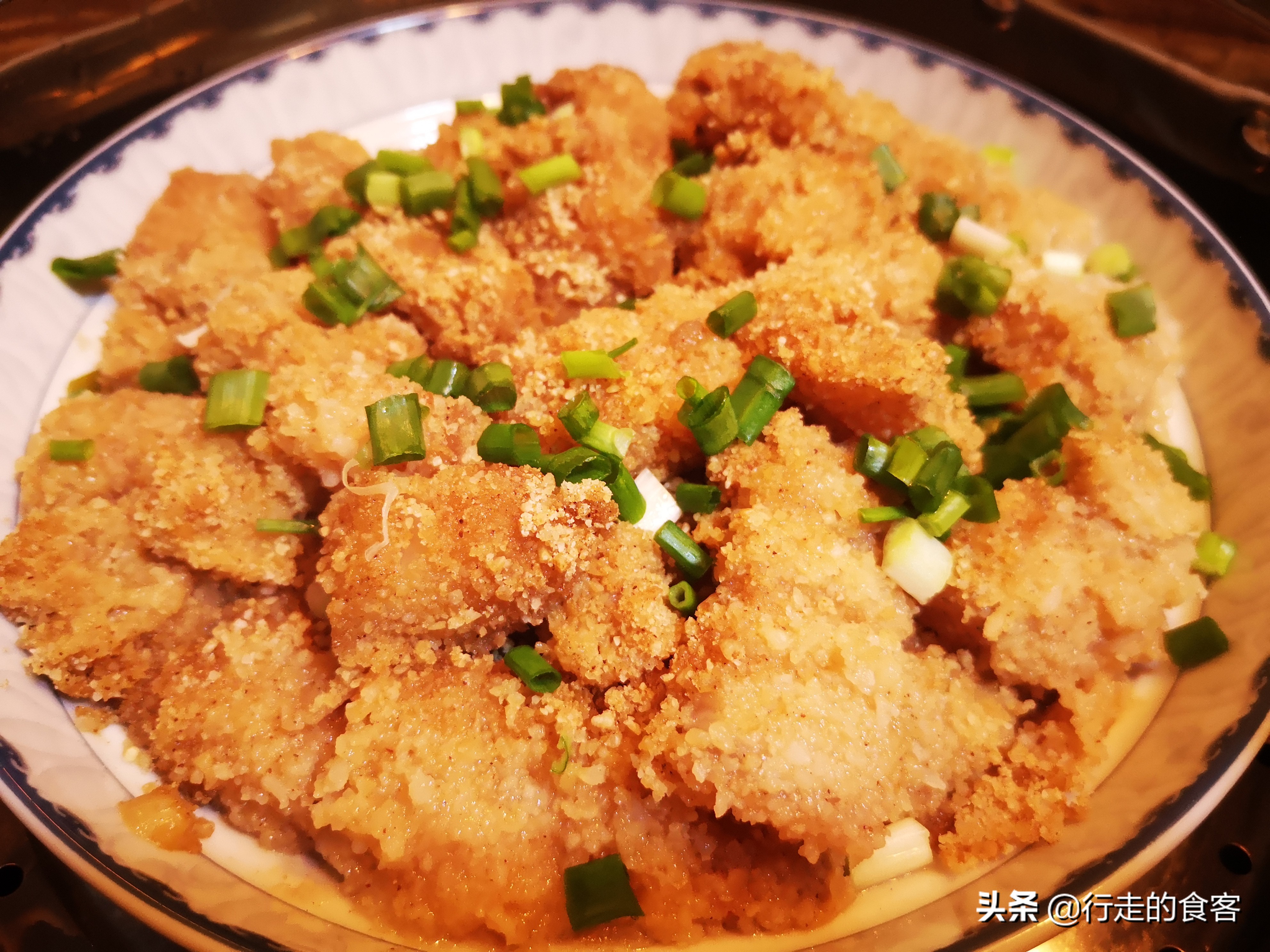 粉蒸肉蒜汁做法,粉蒸肉蒜香味