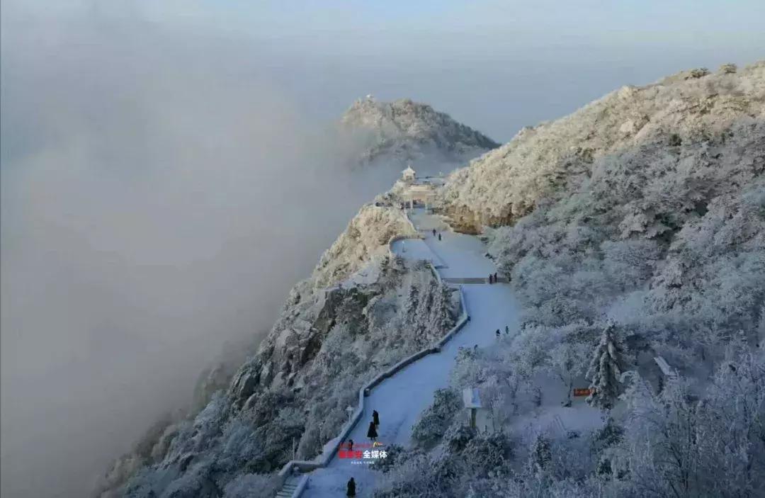 此刻泰山成了雪国，美到无言！高清美图来袭，“雪国的列车”即刻发车！