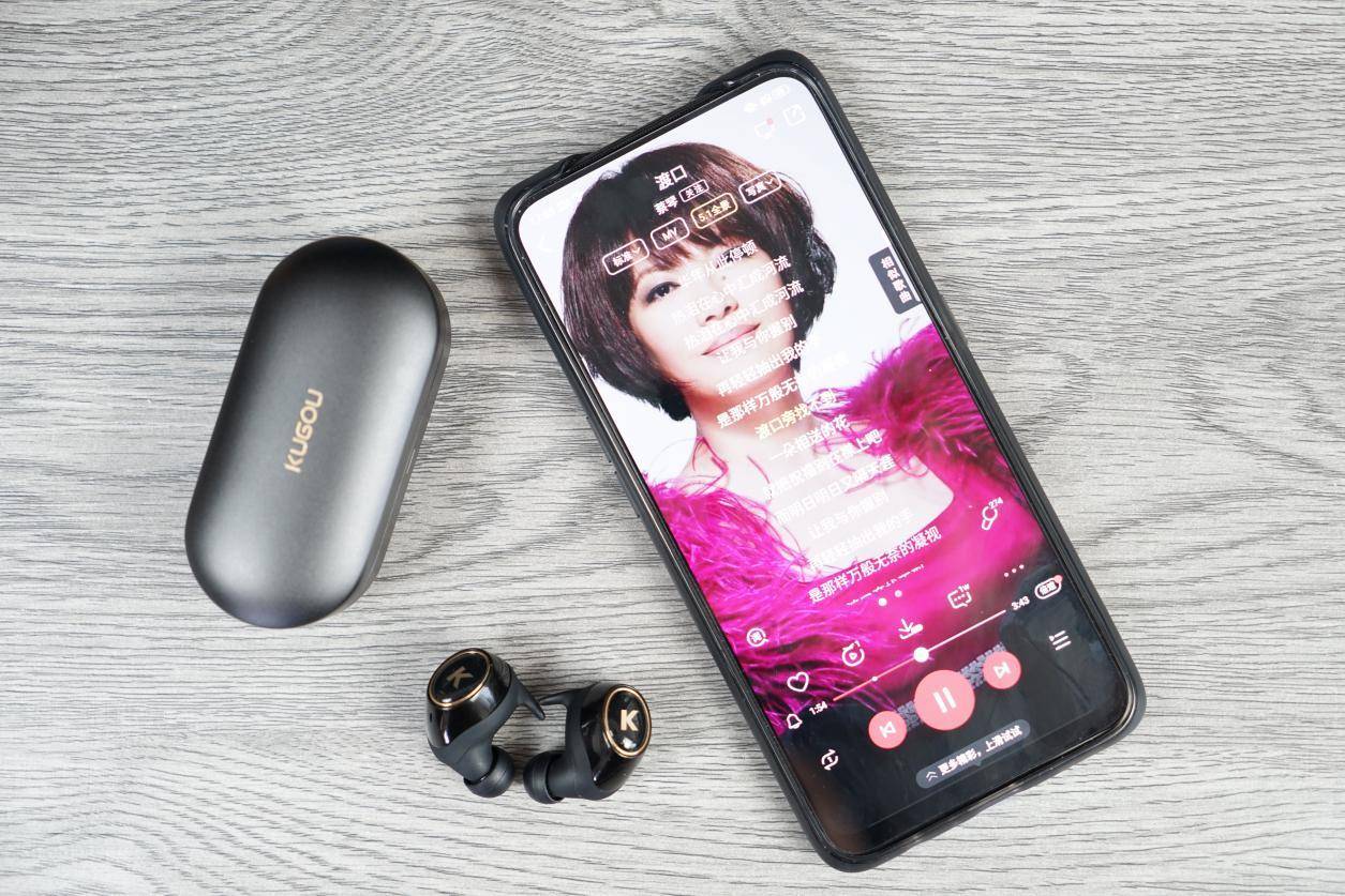 语音点歌耳机,酷狗耳挂式蓝牙耳机