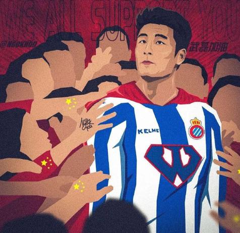 武磊88分钟绝平梅西巴萨事后评价,武磊88分钟绝平赛后媒体