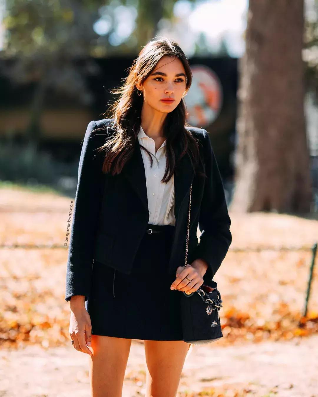 法国女人高级感穿搭,好看又好穿的女人