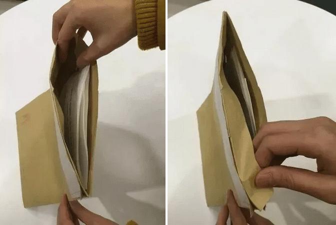 2020考研初试考场试卷袋拆封教程,考研试卷袋拆封演示图