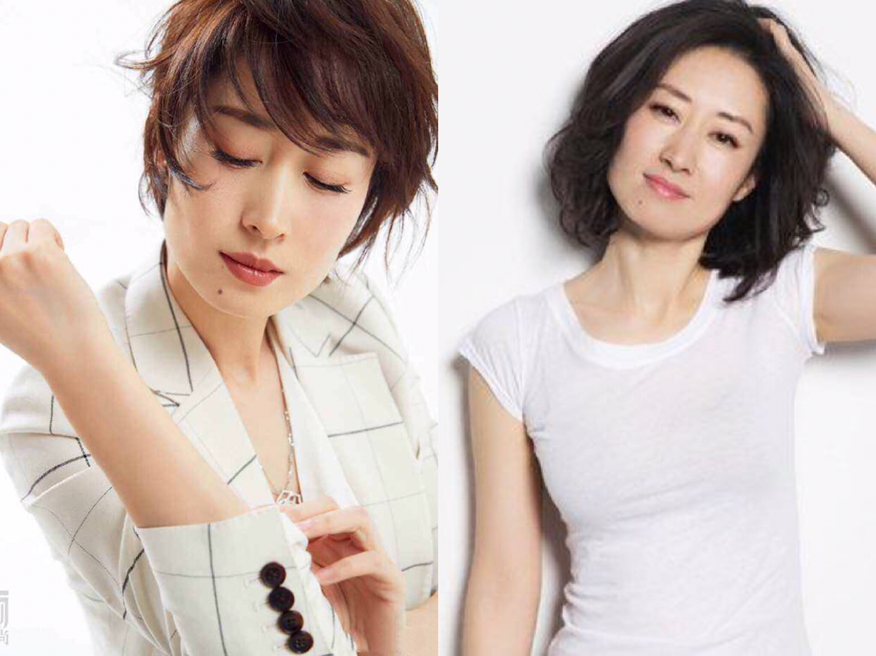 圆脸适合的短发发型孙俪,方脸适合的发型短发孙俪