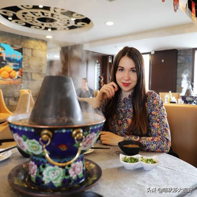 俄罗斯姑娘喜欢中国生活,俄罗斯女孩在中俄边境