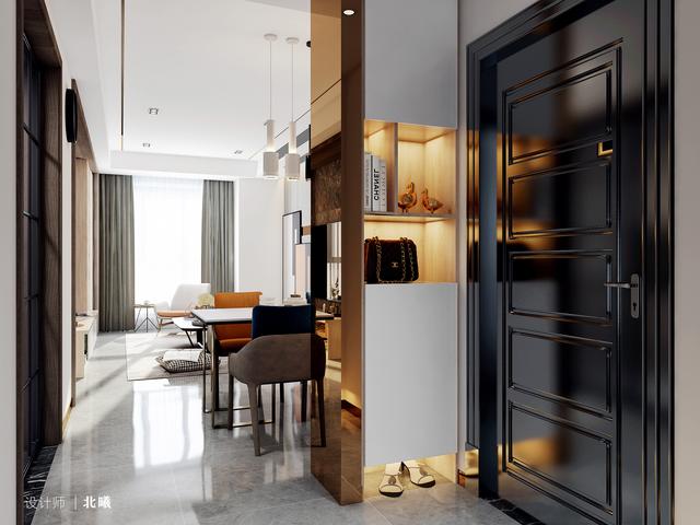 118平三室两厅主卧衣帽间,110平方三室一厅带衣帽间