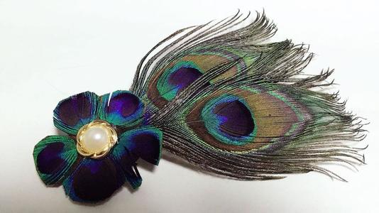 古装剧中的羽毛头饰,十几年前的古装羽毛头饰