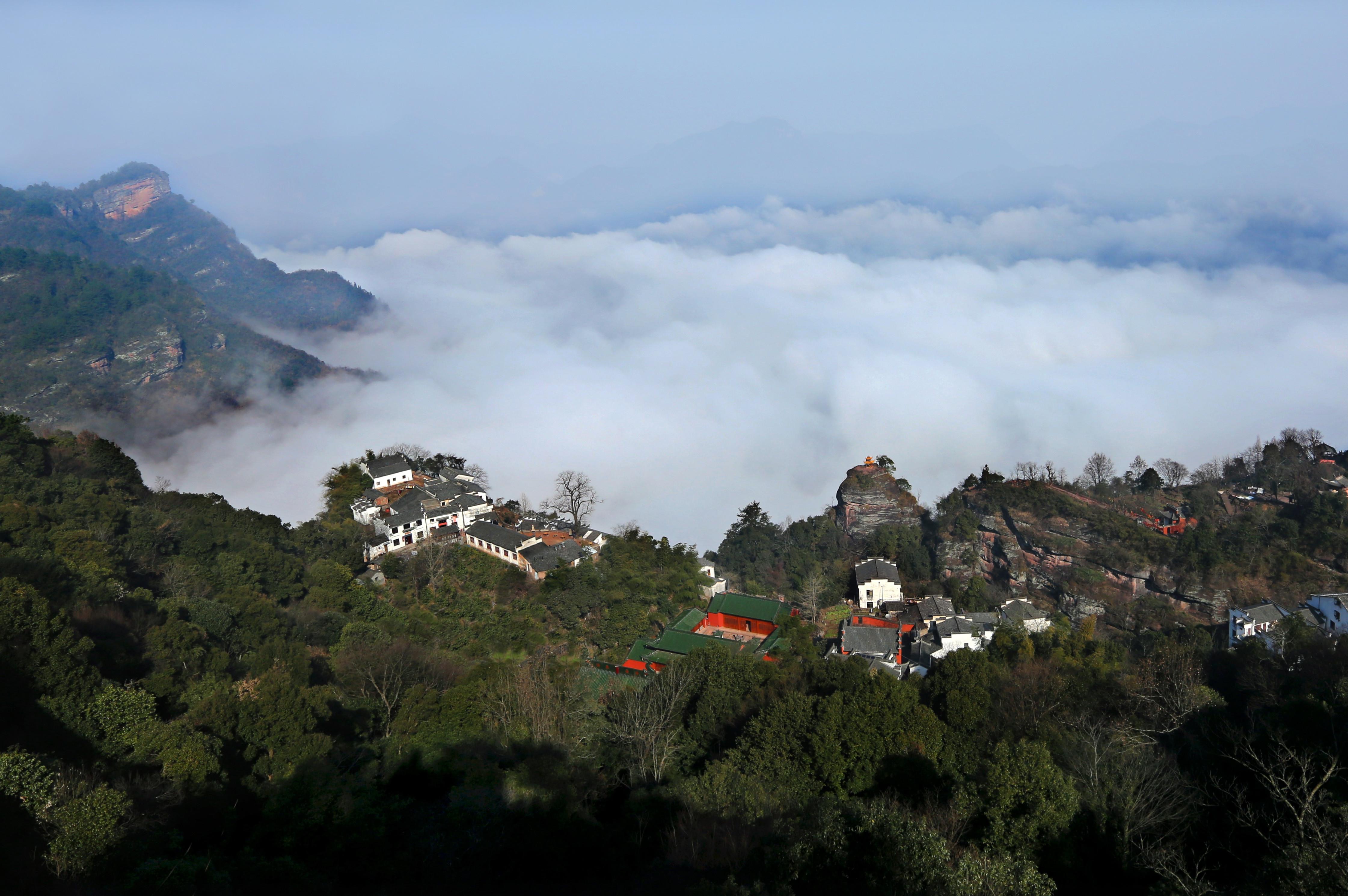 一座低调的道教四大名山，齐云山在哪里?抗疫踏春部分游客免费哦