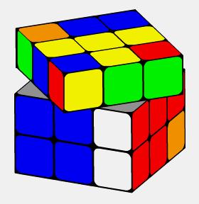 超级简单易学三阶魔方还原教程,最简单的三阶魔方还原的教程