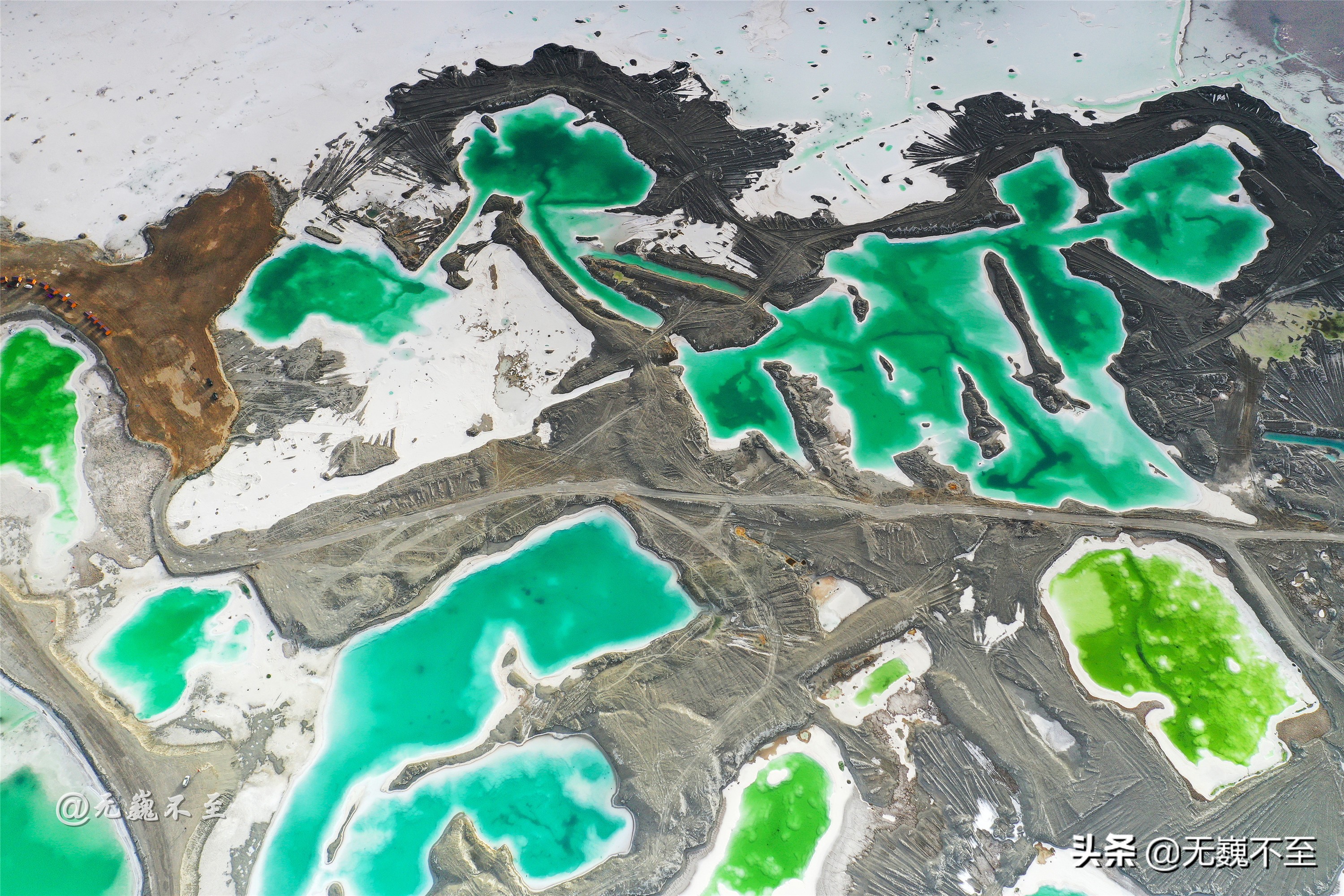 青甘大柴旦翡翠湖,青海大柴旦翡翠湖攻略图片