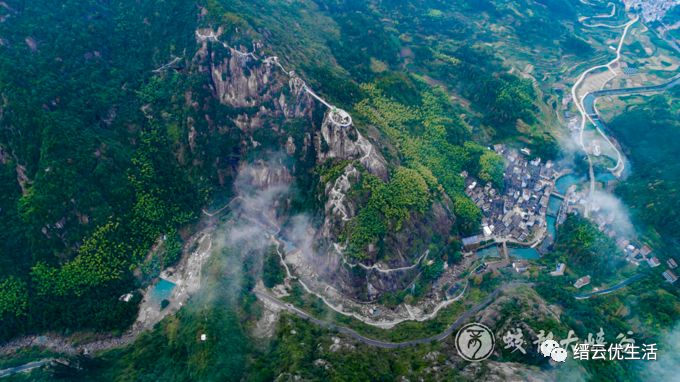 美哭了宛若人间仙境,缙云人间仙境
