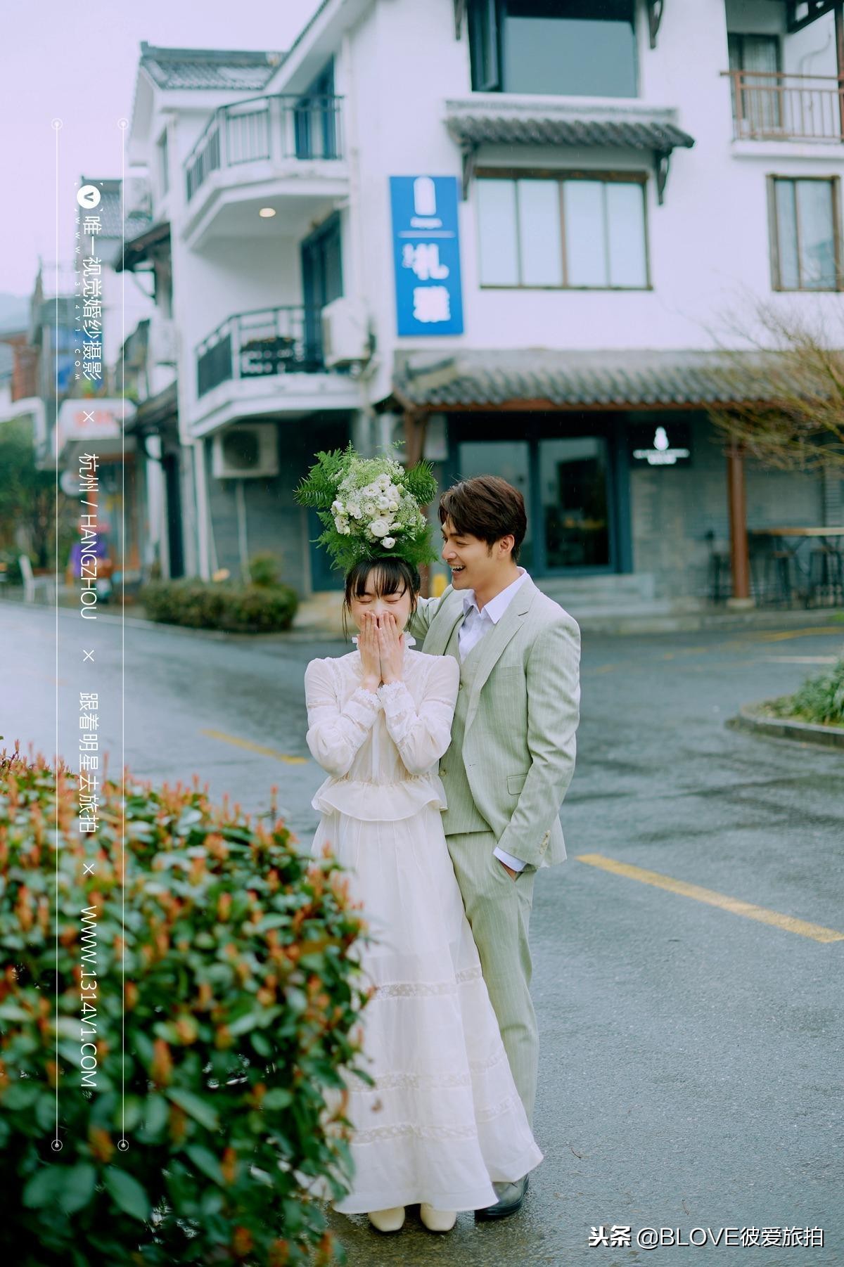 杭州婚纱照真实照片,杭州婚纱照唯一视觉