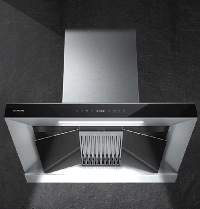 西门子展翼油烟机,西门子油烟机吸力演示