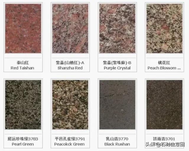 石材加工产业图谱,最新全国石材分布图