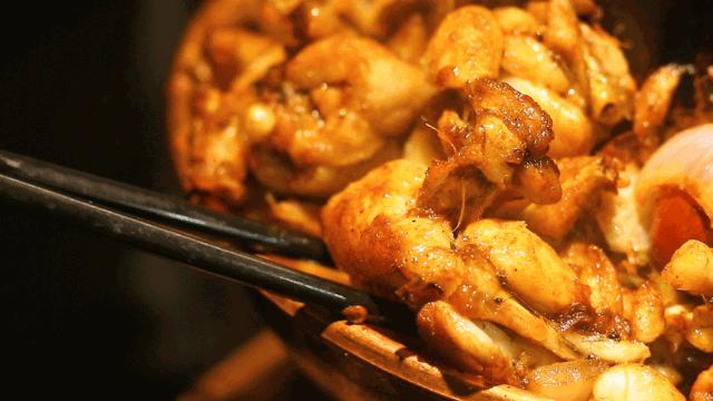 淄博吃牛蛙,博山最好吃的铜火锅