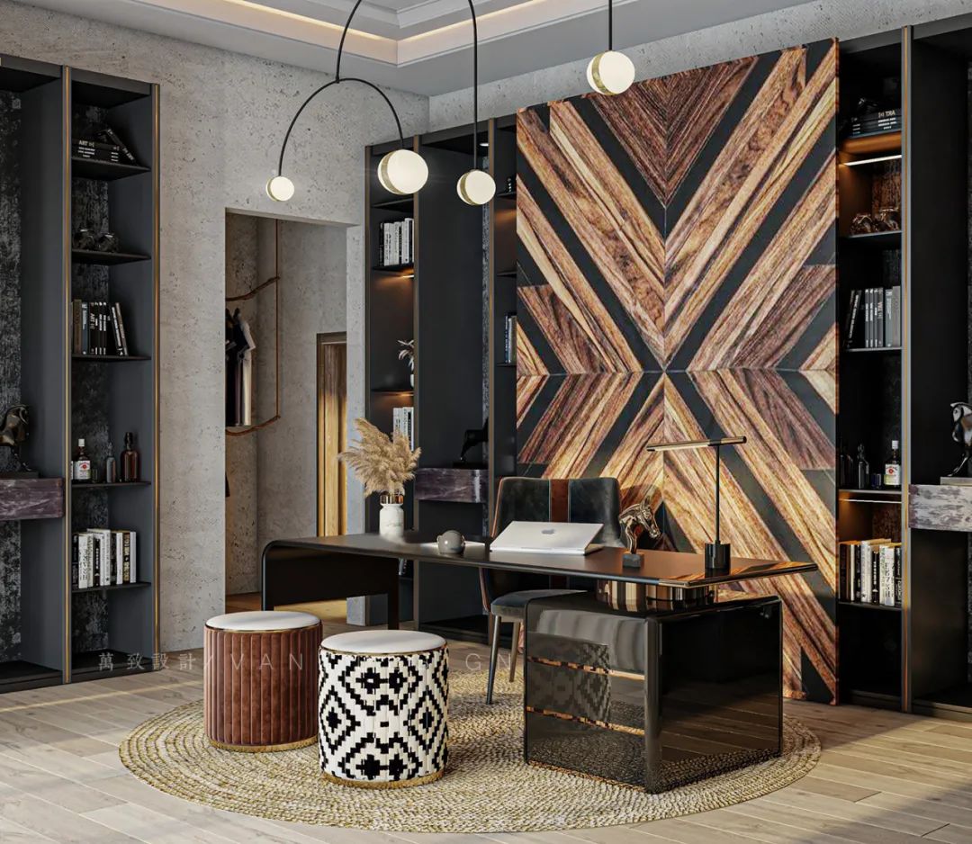 高档董事长办公室装修案例欣赏,董事长办公室豪华装修现代感