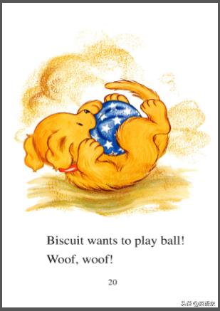 英文有声绘本Biscuitplaysball饼干玩球