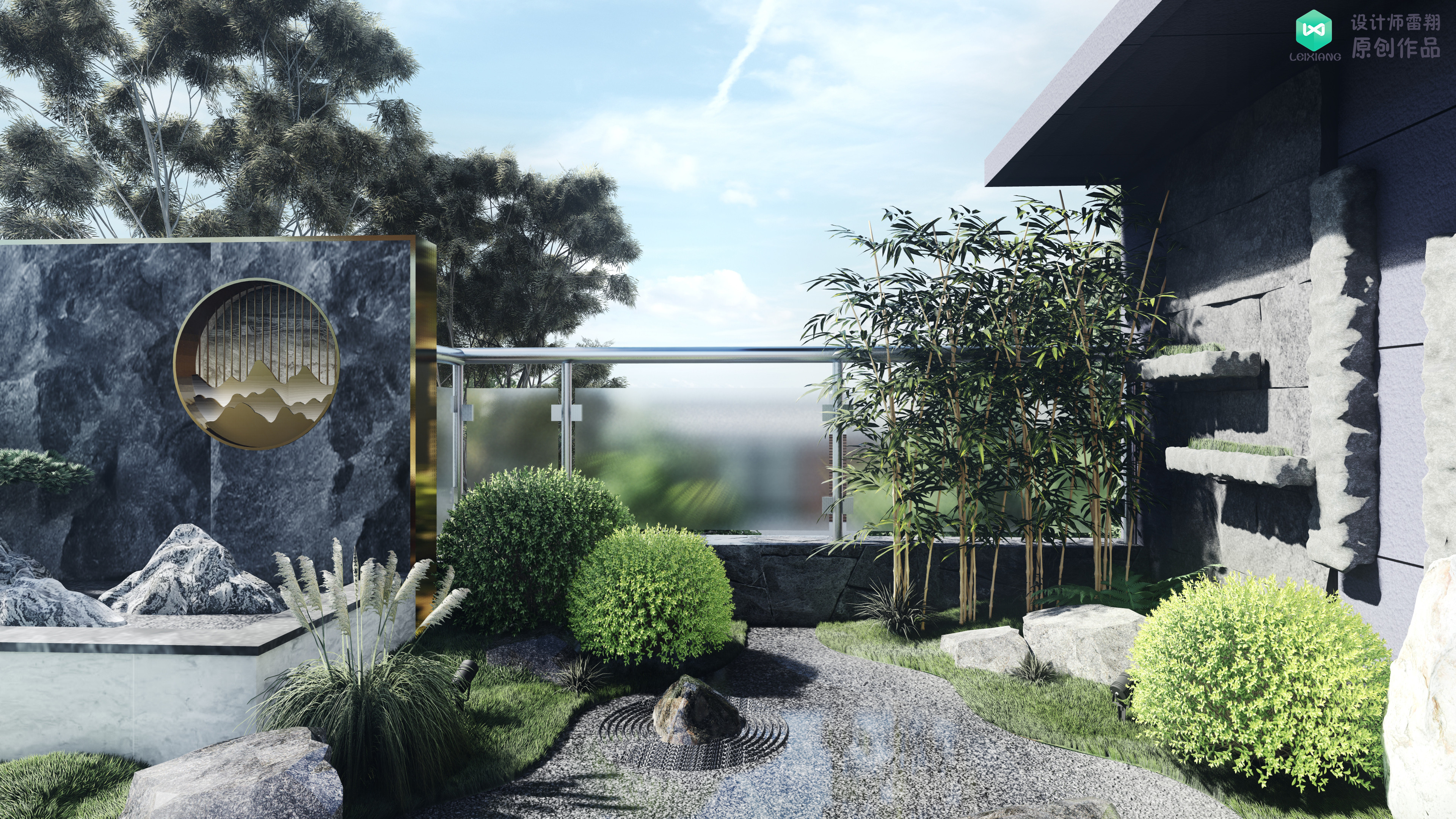 露台花园水泥地面如何铺装,水泥大露台如何改造好看