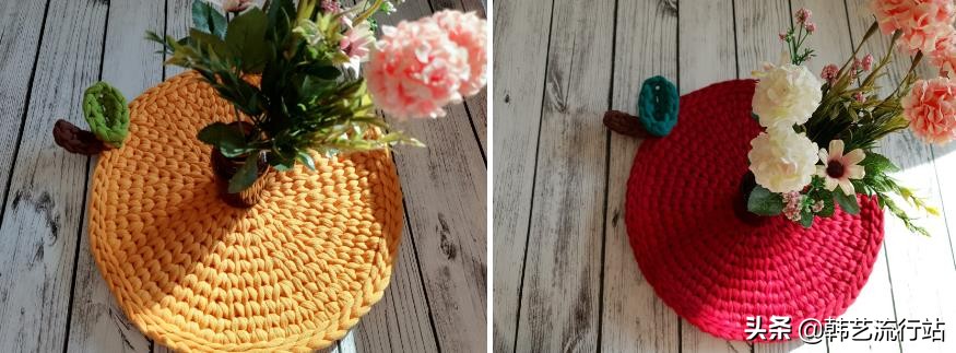漂亮的钩针饰品,钩针小饰品教程图解