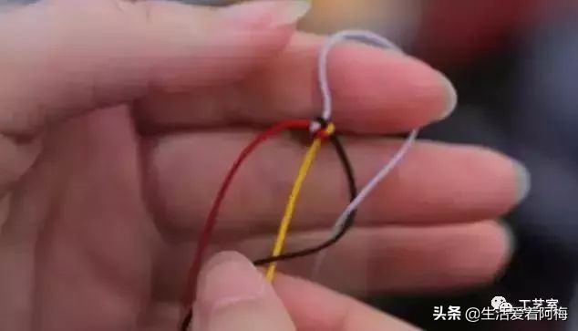 手残党手链编织教程简单好看,手残党自己编手绳