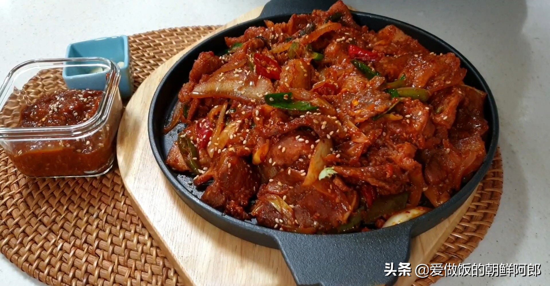 韩式烤肉蘸料酱汁配方,韩式烤肉蘸料做法大全
