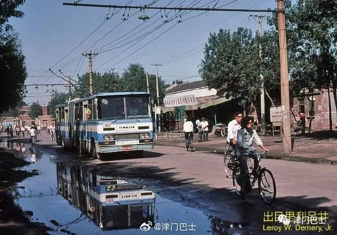 天津百年老街图,百年天津老照片