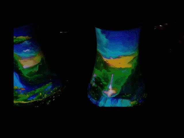 焦作电厂凉水塔有多高,100吨凉水塔效果图